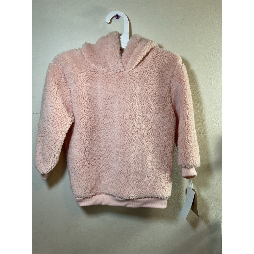 New Girls Fuzzy Hoodie by Grayson Collective Super Soft Size 3T‎